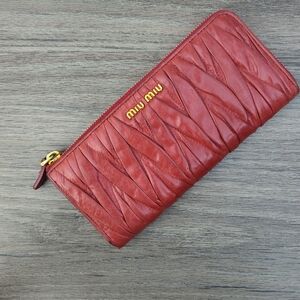 Miu Miu Long Zippy Wallet